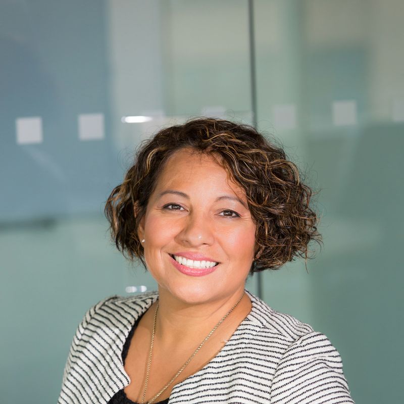 Smiling team member in the office