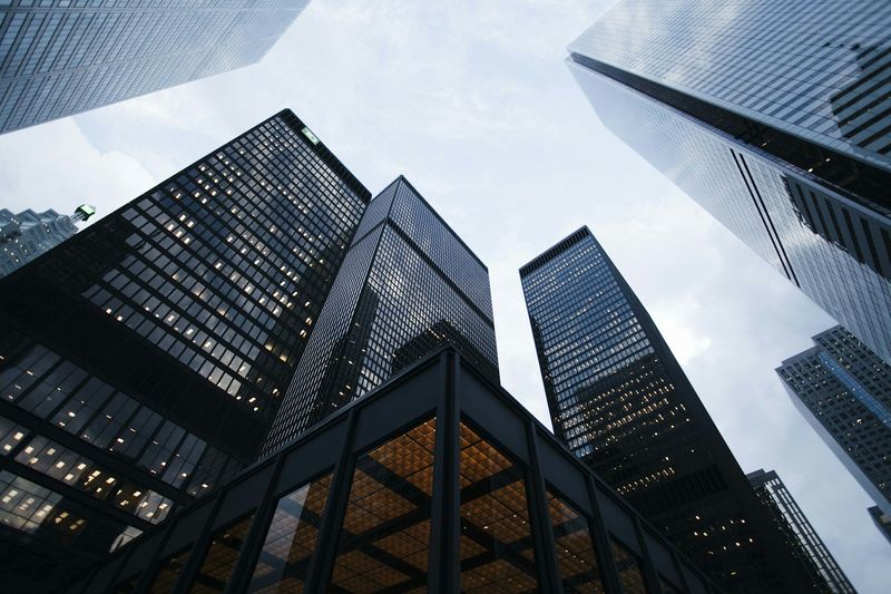 City skyline representing expansion into new markets
